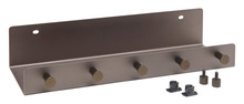 FibroTech hylde m/kroge 32 x 10,2 cm - bruneret stål